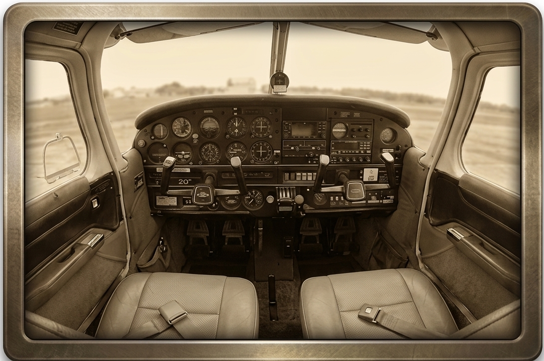 Cockpit Piper — ESA